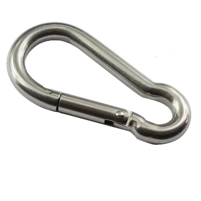 New Design Corrosion Resistant Rustproof Heavy-Duty Stainless Steel Swivel Carabinaer Hook For Hoist Hook Industry