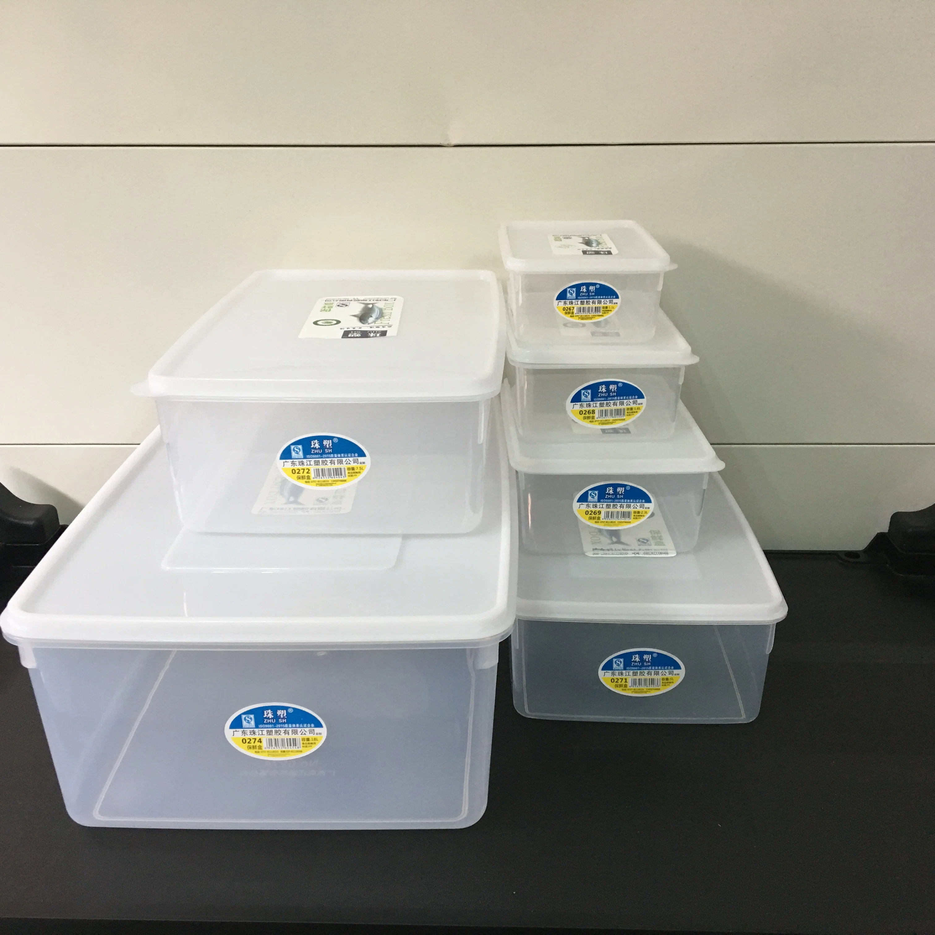 household storage Manufacturer kitchen supplies food take out packaging plastic prepared food container for kitchen