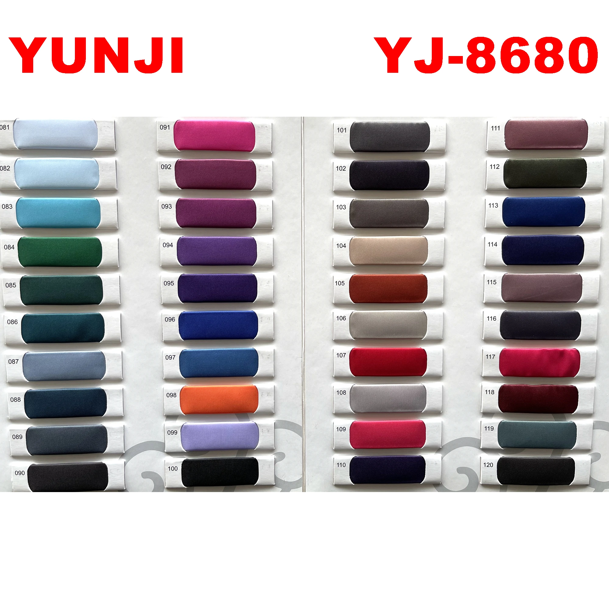 Hot Selling High-quality Soft Shiny customized colors polyester twill silk fabric