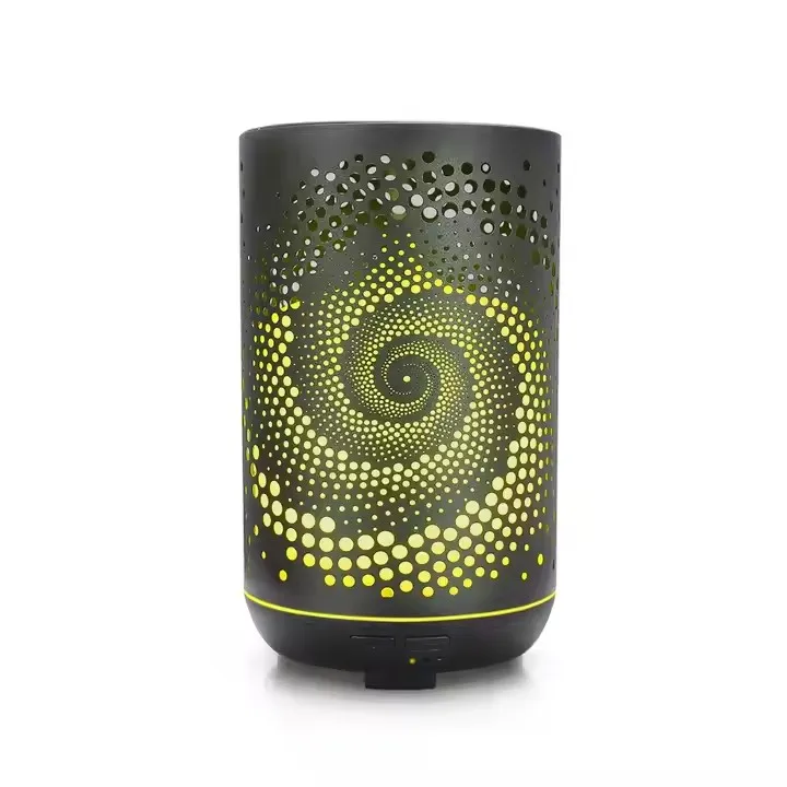 Metal Aroma Diffuser Black 300ML  Hollow Humidifier Tree/Skull/Deer/Butterfly/Owl/Fox/Fairy