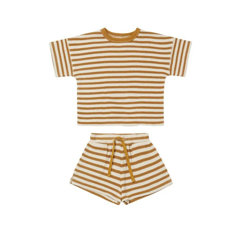 new arrivals clothing 2022 Baby Clothes Set Kids Shorts Children Girls T Shirt and short Quantity Doll baby boutique clothes