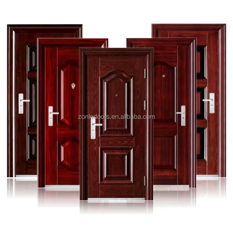 Cheap Price Steel Pivot Modern Security Metal Door Residential Pivot Door Apartment House Armored Front Main Gate Entrance Door