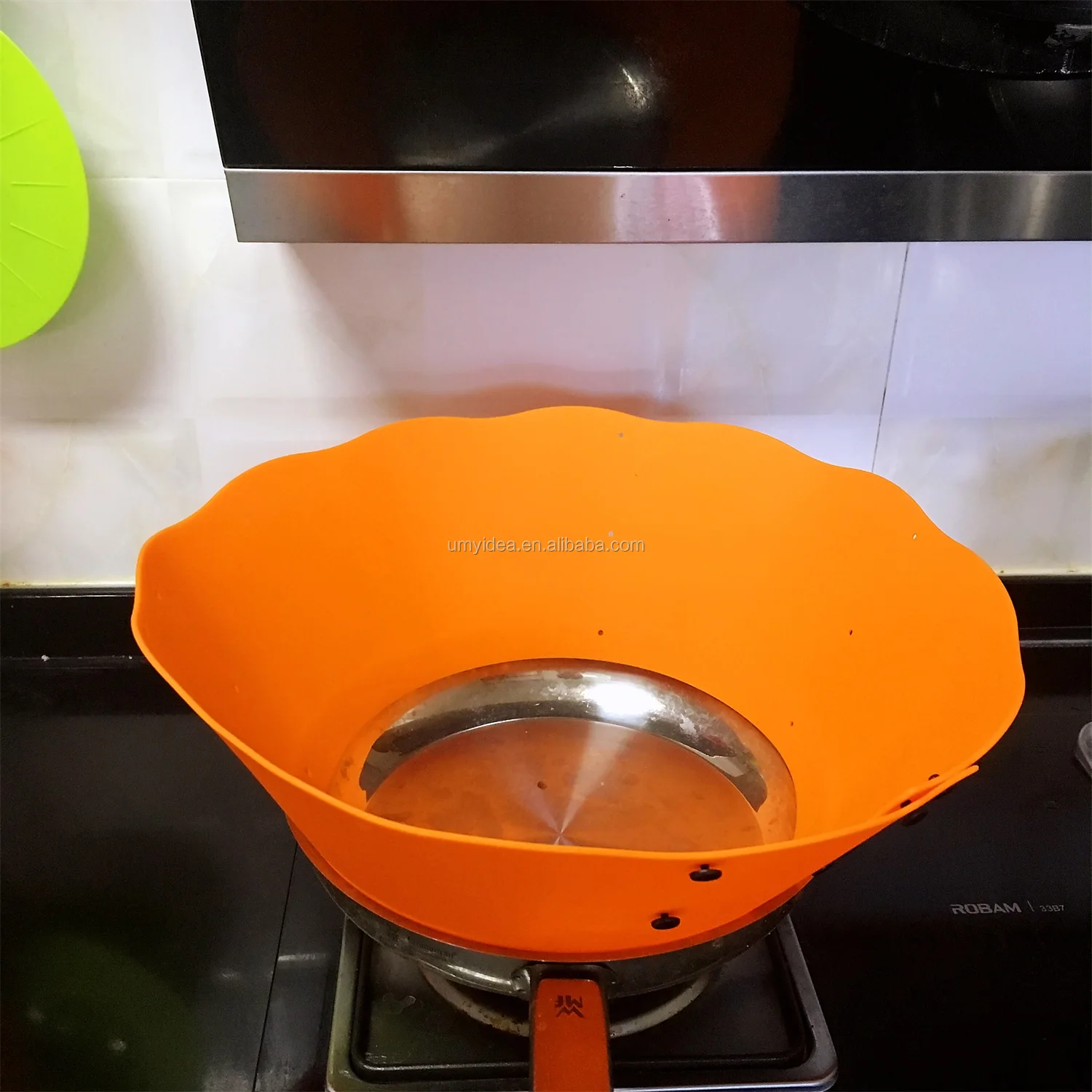 New Adjustable Silicone Oil Splash-Proof Pan Splash Guard Ultimate Splatter Guard Protection for Frying Pan Pot