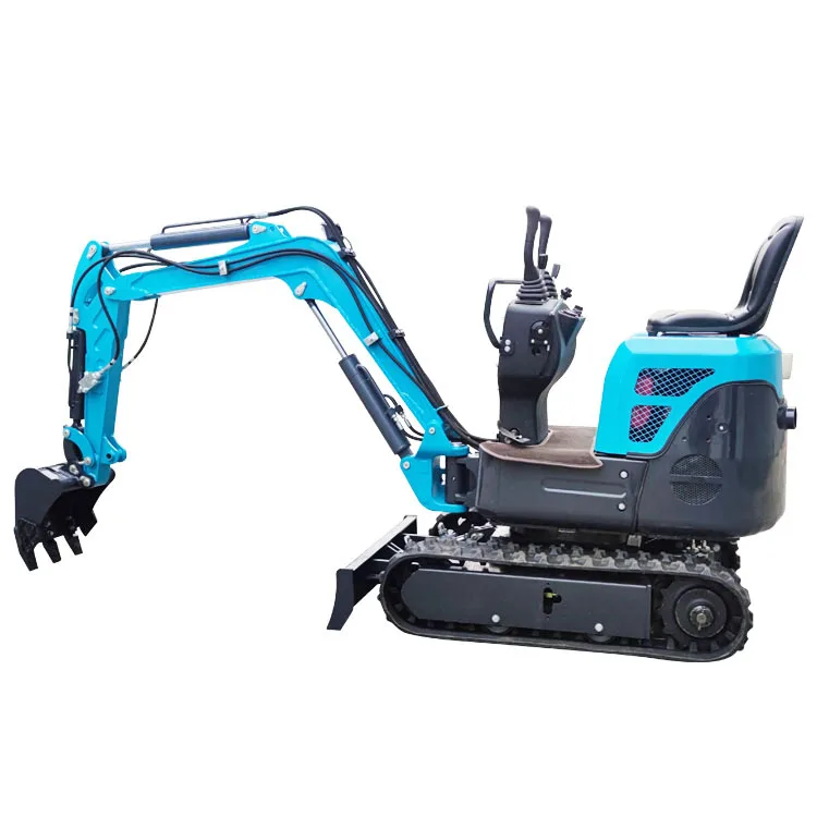 Hot sale free shipping mini excavator small digger EPA EURO 5 QILU 1 ton agricultural excavator