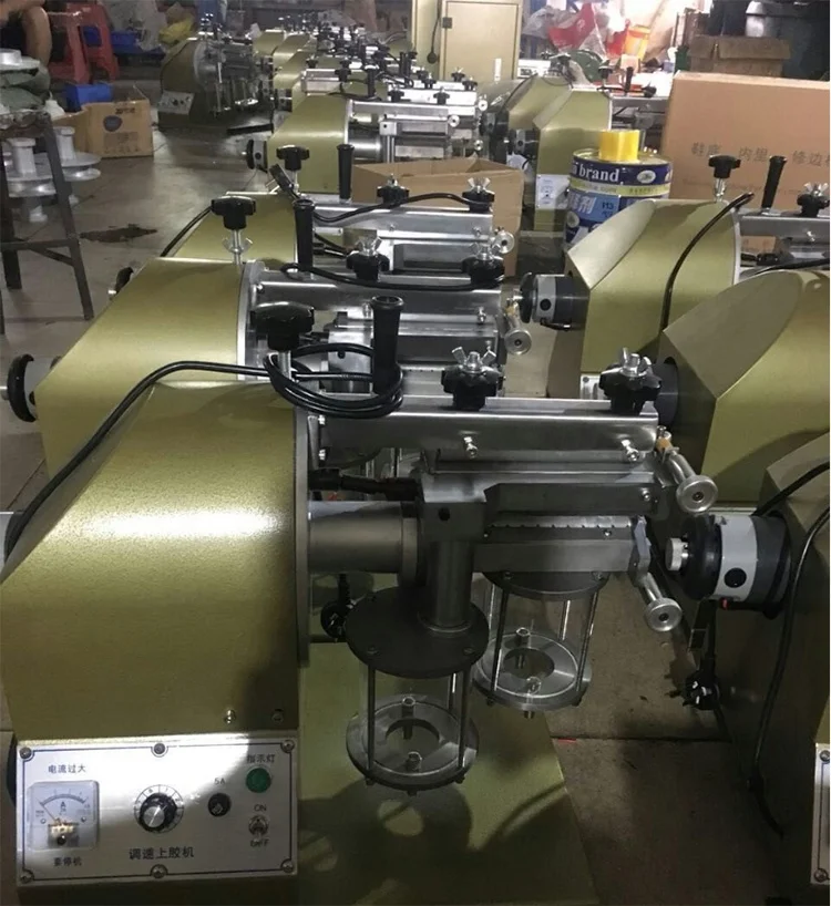 
Double-side Gluing machine for making bag Jewelry box gluing machine Cold glue machine 