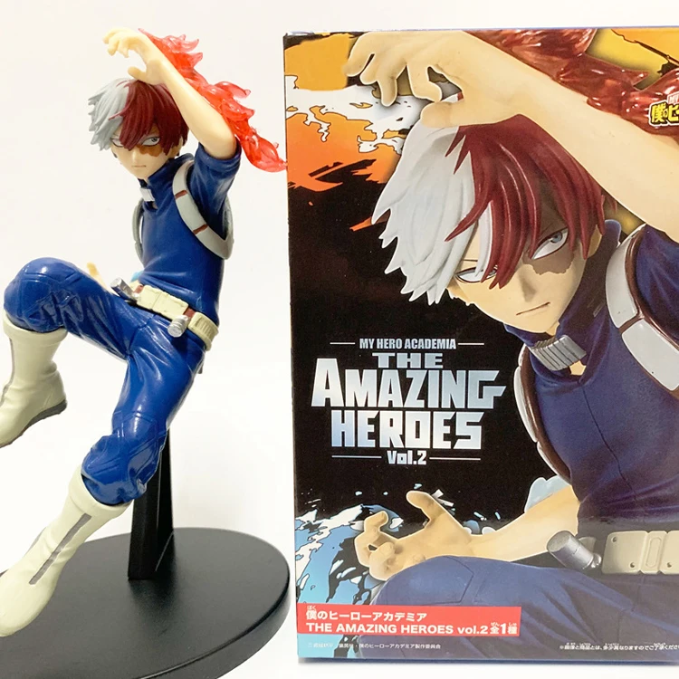18cm My Heros Academia Action Figures Midoriya Izuku Shoto Bakugou Katsuki Shoto Todoroki Figure Collection Character PVC Toy