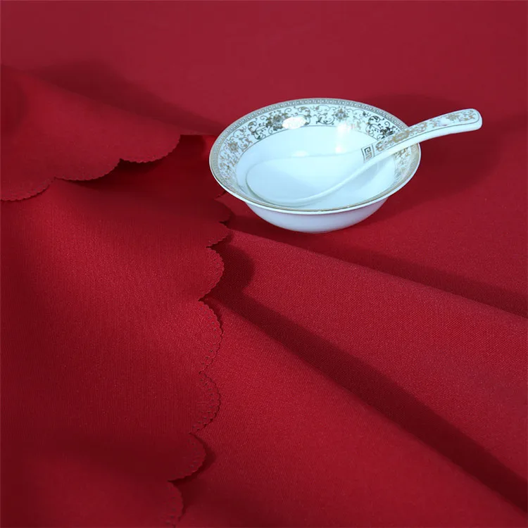 Luxury custom low price table cover printed logo polyester round table cover cloths