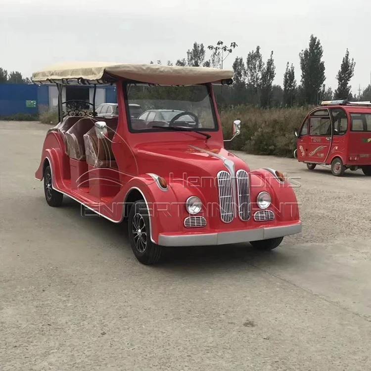 Китайский поставщик, Электрический пассажирский автобус, Электрический Классический экскурсионный автомобиль для продажи