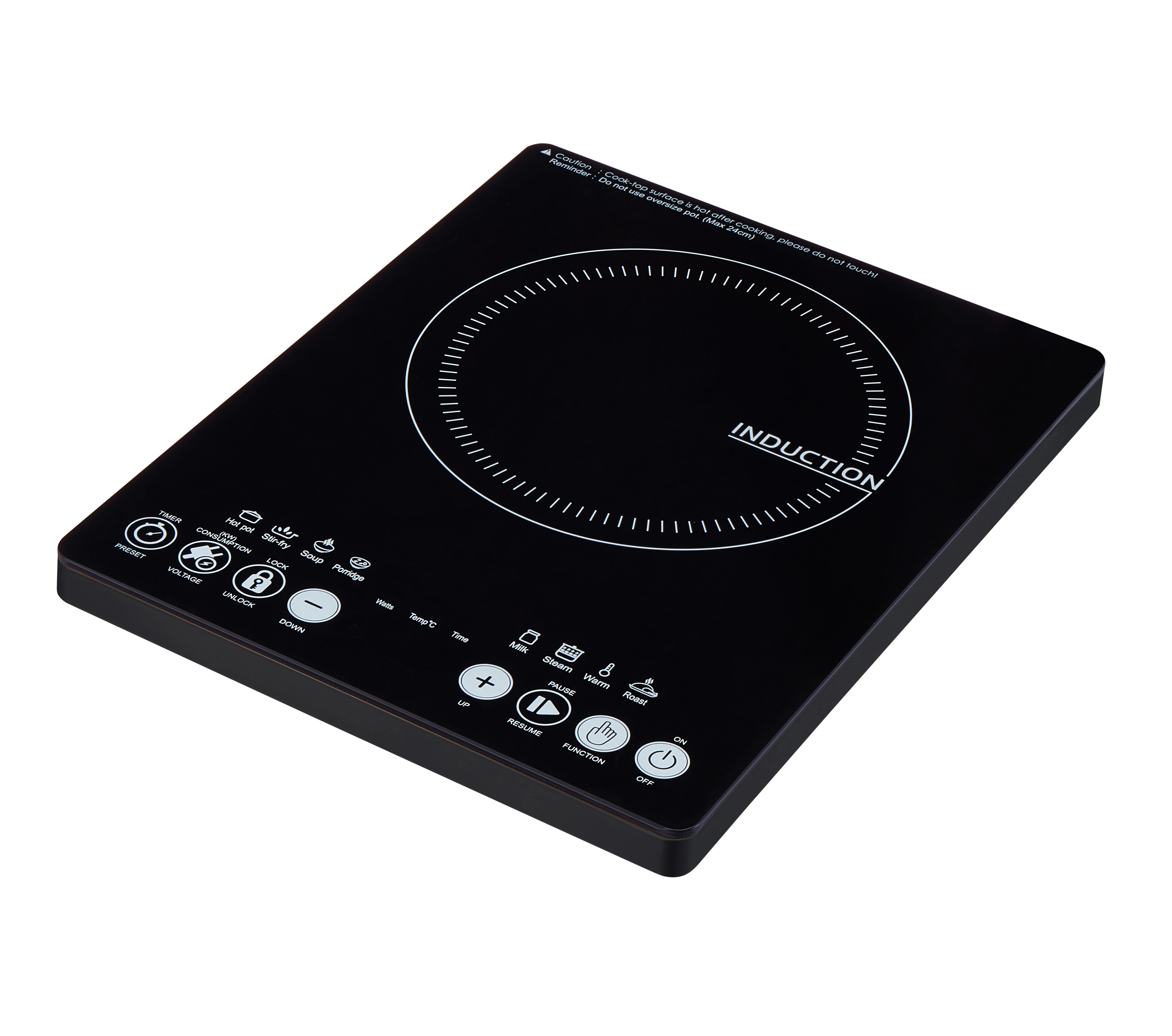 Portable Single Electric Stove 2200W Best Quality Durable Electric Cooktop Induction Heating Plate Induction Cooker