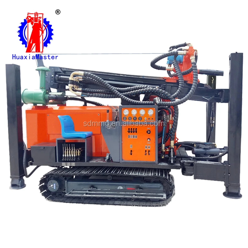
Factory direct supply crawler pneumatic water well drilling rig drilling rock equipment 