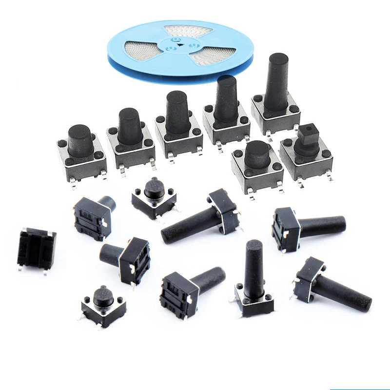 Touch Key Micro Switch 6 * 6 * 4.3/5/6/7/8/9/10/11/12/13 MM Button 4 pin
