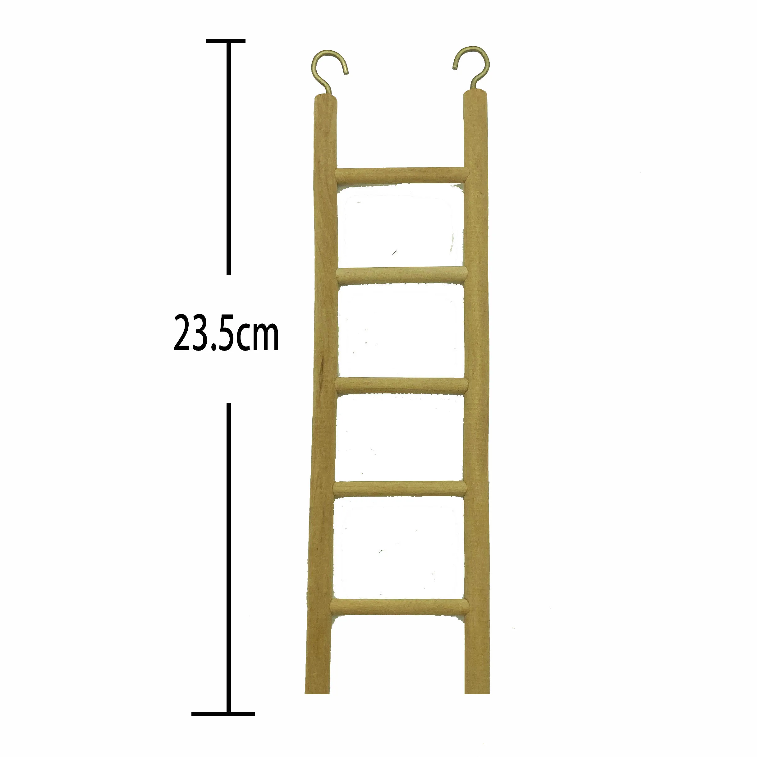 Natural Wood Ladder  Hanging Shredding Toys Parrot Chew Wooden Blocks Bird Perch For Parakeets