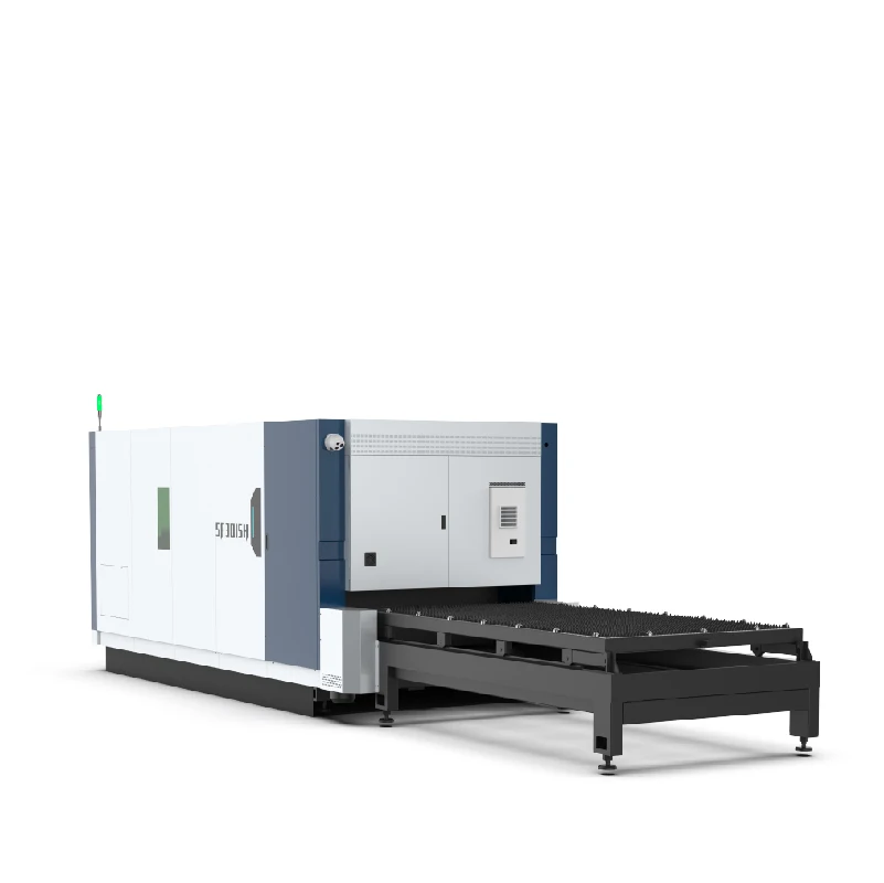 SENFENG full cover 8kw 10kw 12kw 20kw 30kw fiber laser metal cutting machine for steel metal