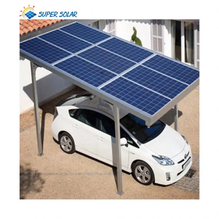 Best Design  Solar Panel Carport Kit Parking Solar Panels