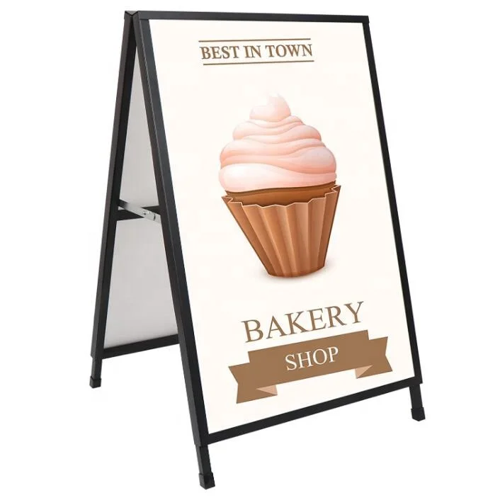 A-Frame Sidewalk Chalkboard Sign/Large Sturdy Sandwich Board/A Frame Restaurant Message Board
