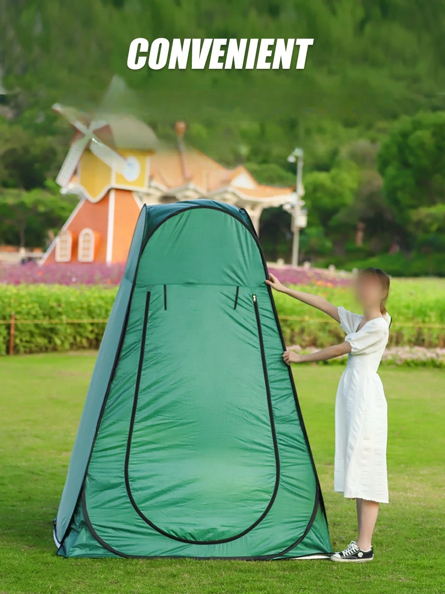 Wholesale Outdoor Changing Tent Collapsible Portable Trailer Toilet And Shower Tent Camping Easy Mobile Fishing Shower Tents
