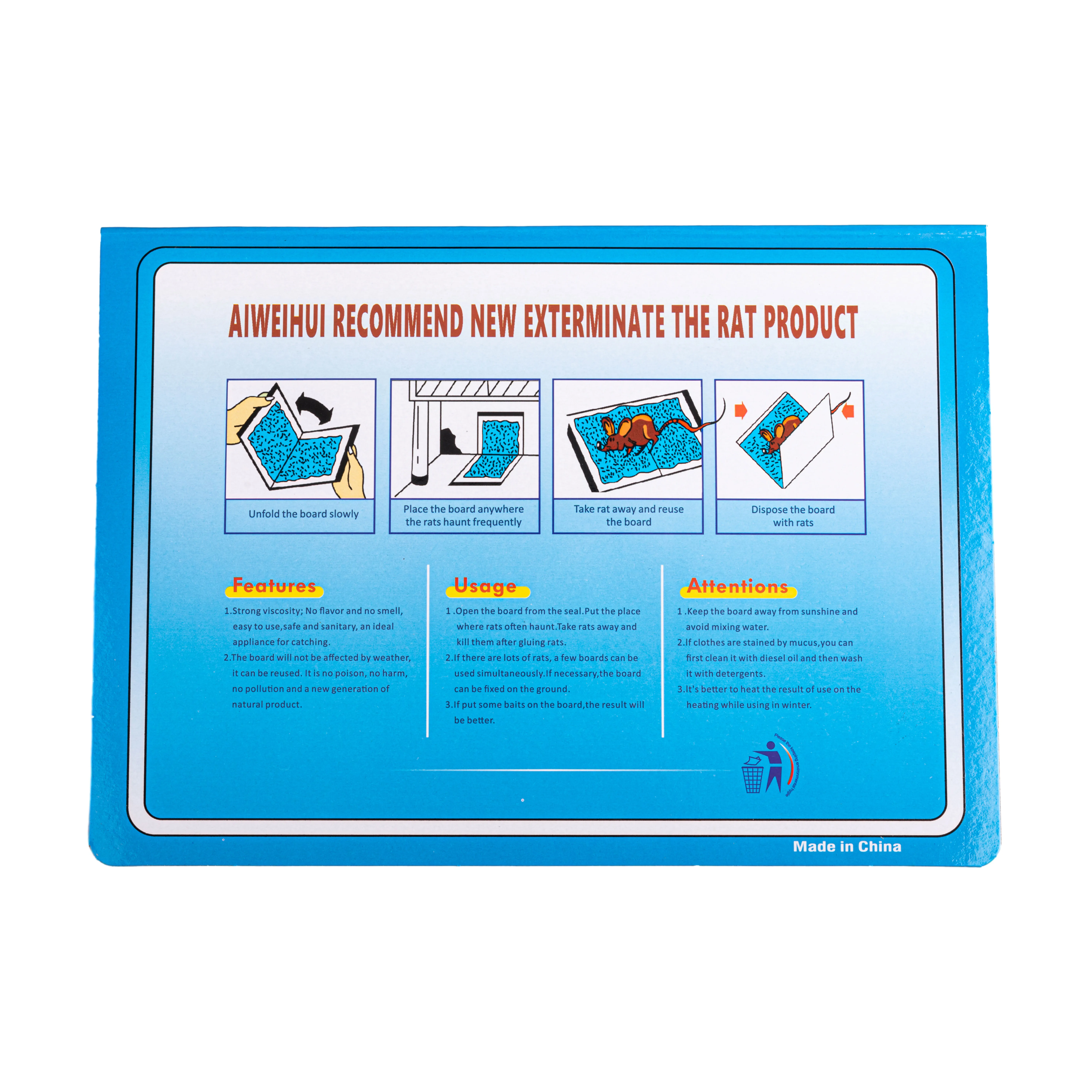 Customized Mouse Trap Manufacturers To Produce Adhesive Mouse Boards Wholesale Indoor
