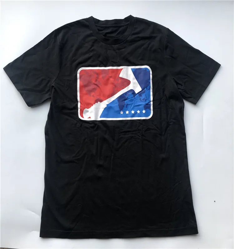 Custom clothing band men screen printed ringspun cotton used baseball large patch logo t shirts