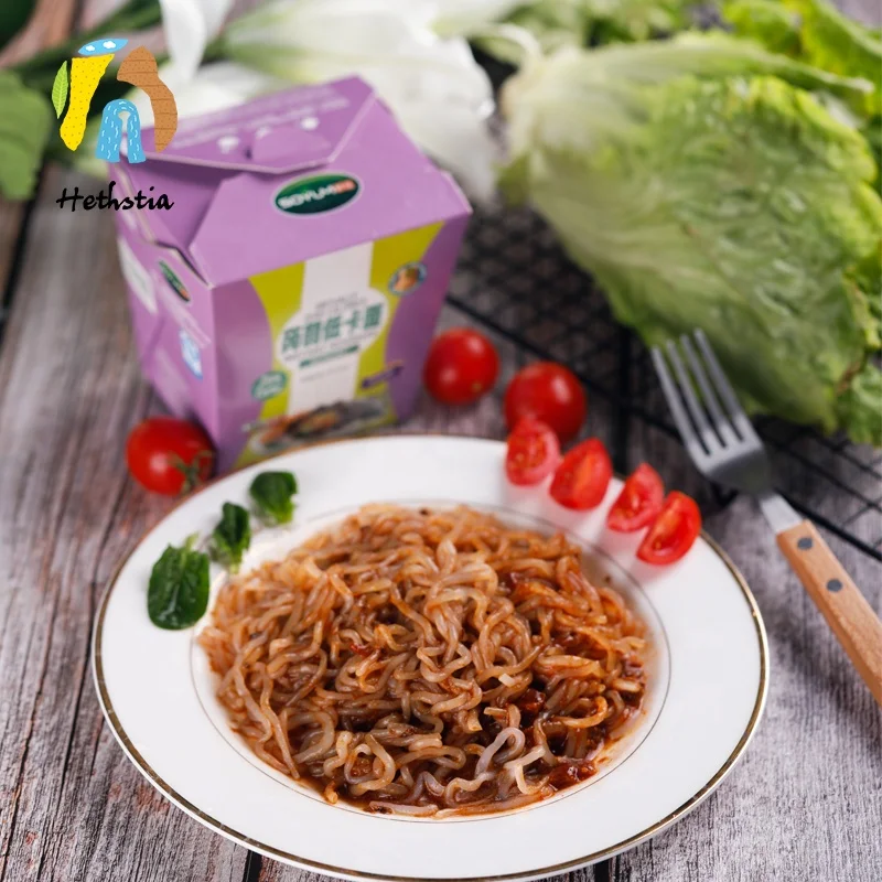 Keto food рамен с низким содержанием углерода konjac shirataki без глютена для