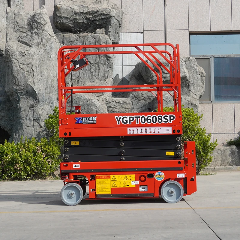 High Security 5 Ton Hydraulic Scissor Lift Platform Trail Type Scissor Lift 6M 8M 10M 12M