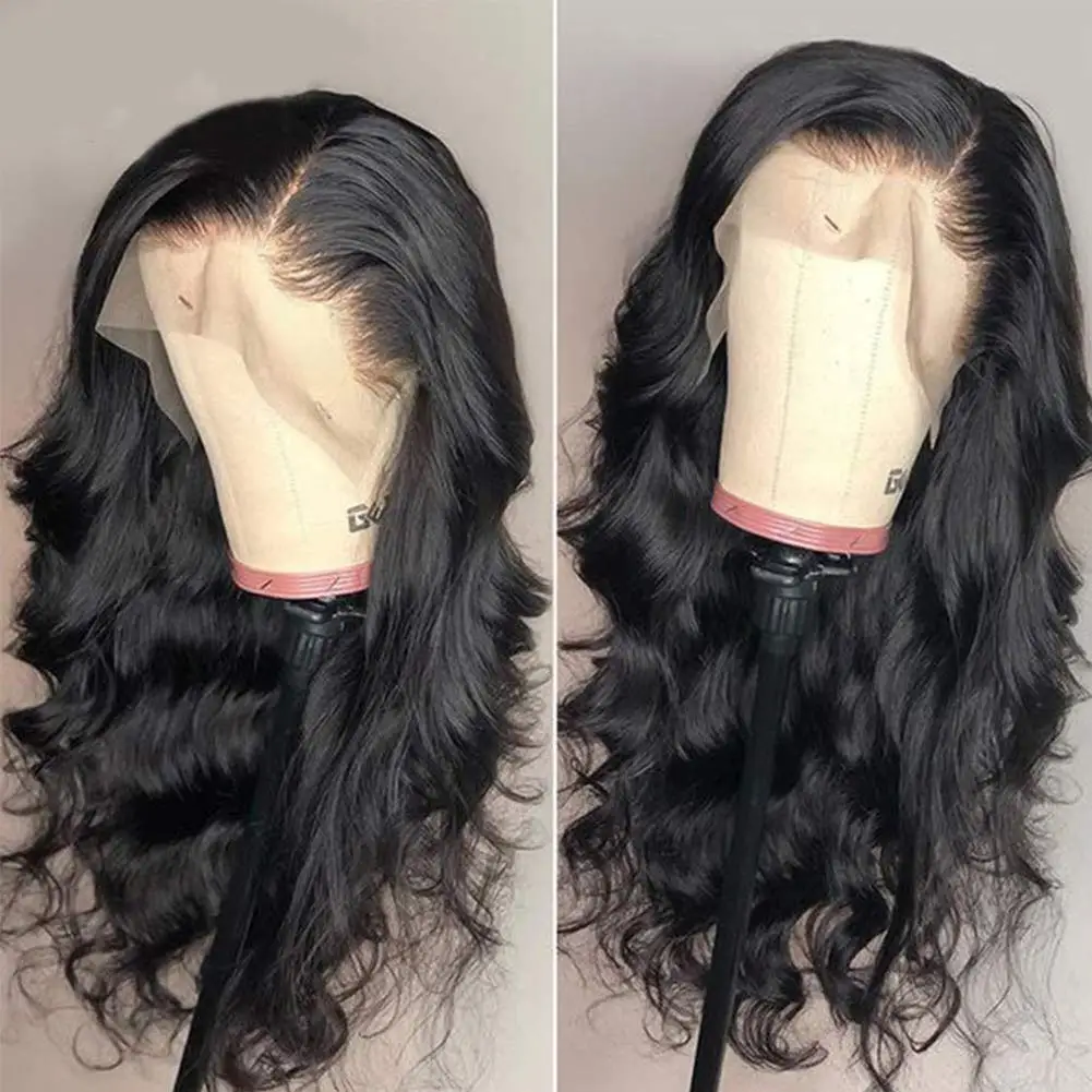 13x4 Human Hair Film hd Lace Front Wigs for Black Women Peruvian human hair 26 28 30 Body Wave Virgin Hair hd Lace Frontal Wig