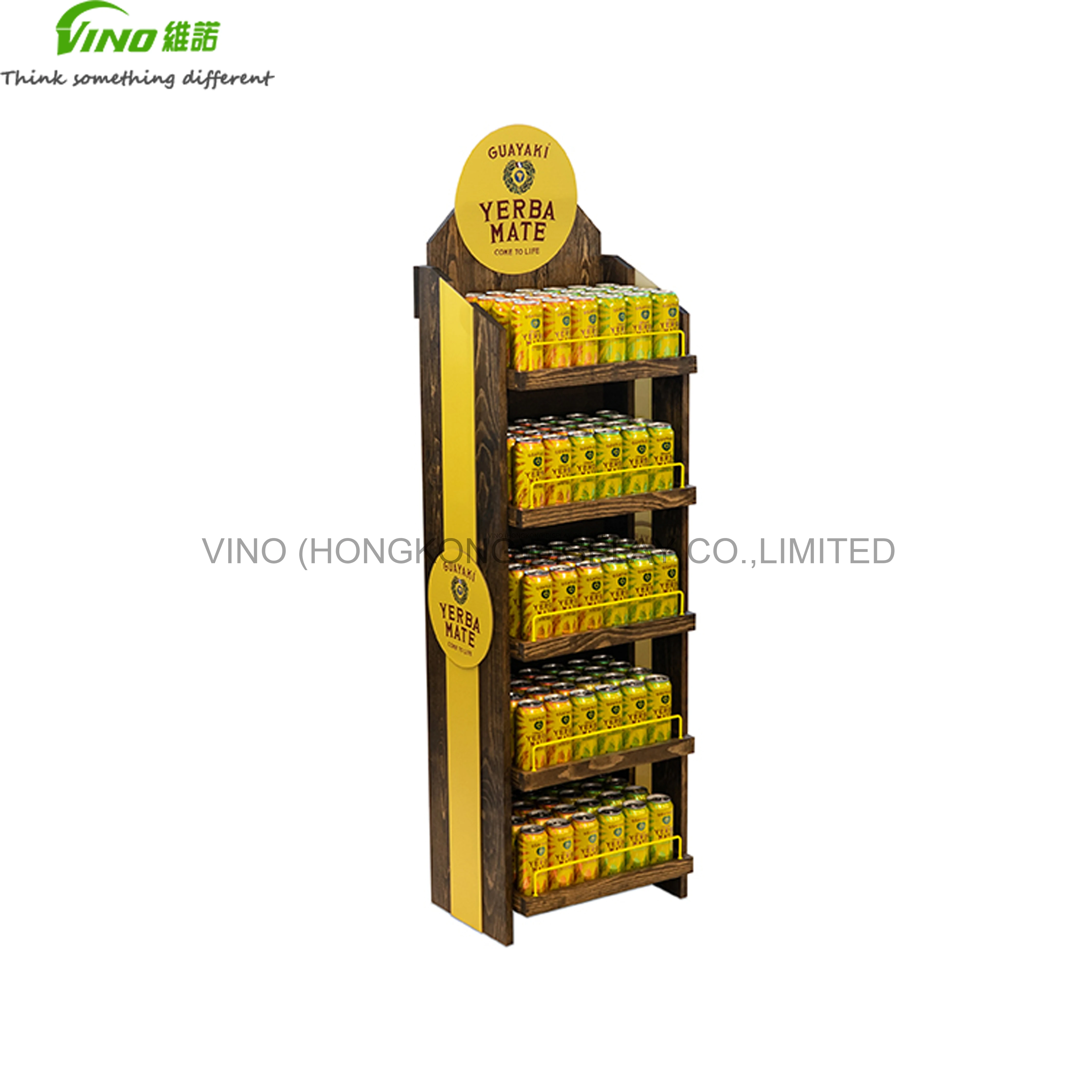 Floor Wooden Display Racks Wooden Bakery 5 Tier Display Rack with Wheels design wooden rack shelves for retail store