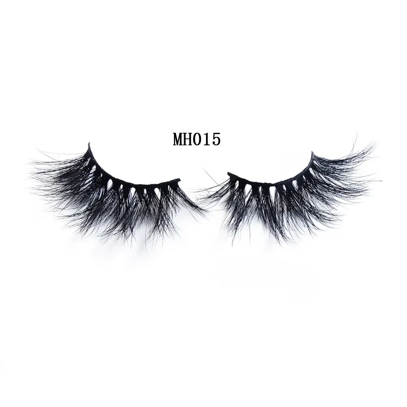 
2020 newly wholesale 3d top mink 25mm eyelash oem lashes strip custom packaging case vendors for makeup 