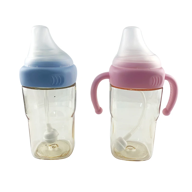 BPA Free PPSU baby milk bottle feeding baby bottle baby milk bottle with handle