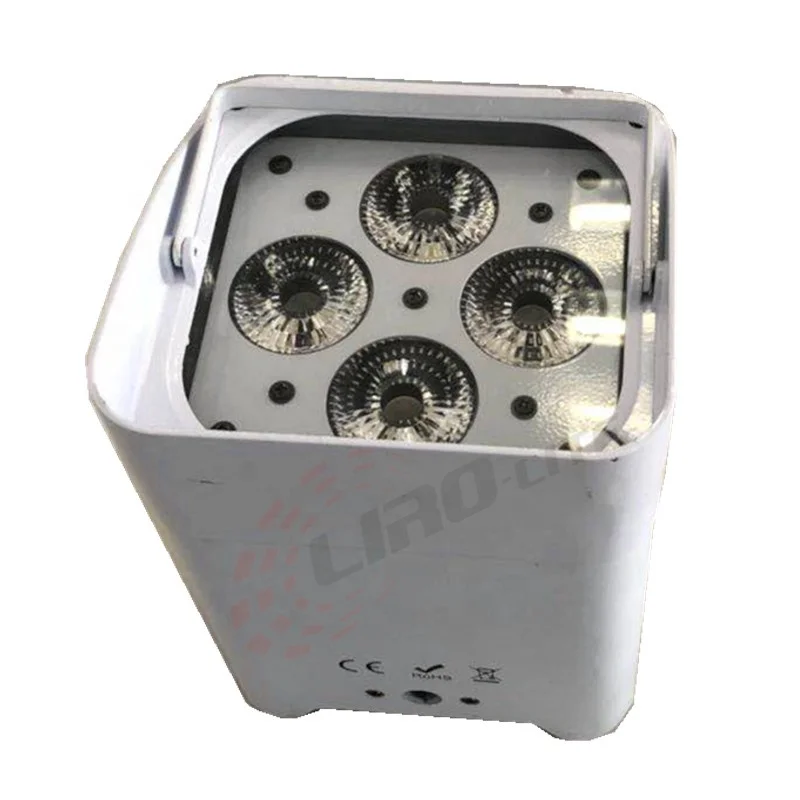 Беспроводной светодиодный аккумулятор par uplights 4x18 Вт RGBWA + UV 6 в