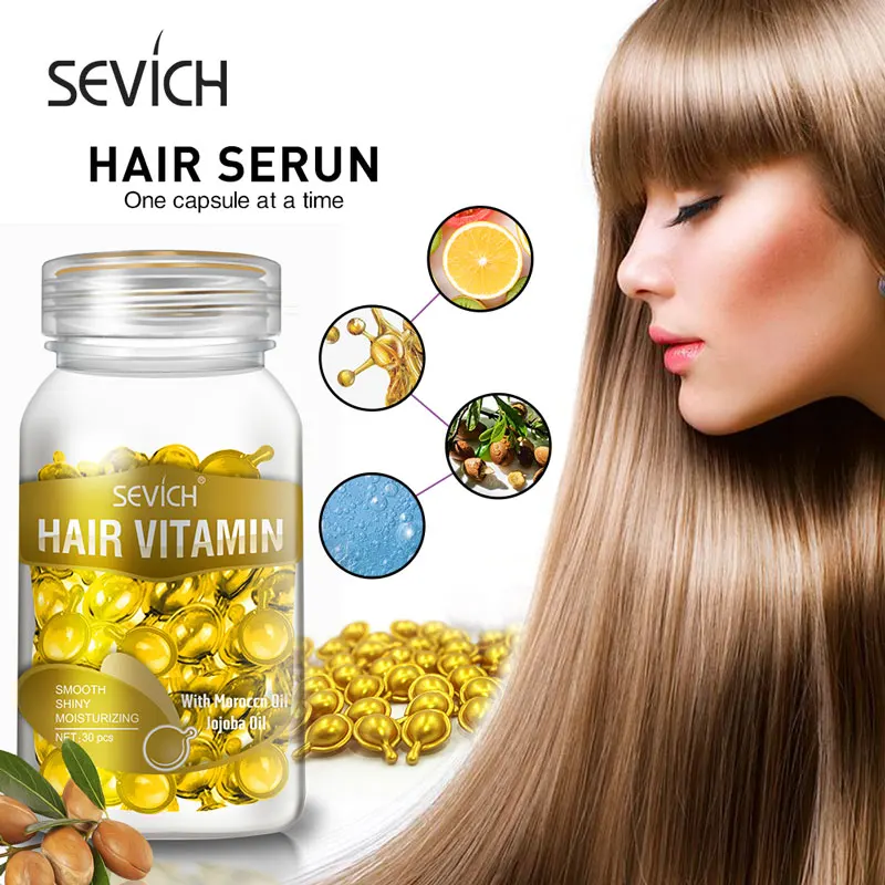 Factory Supply Nutrition Supplement Hair Vitamin Keratin Complex Serum For Hair Repair Ellips Hair Capsule Vitamin