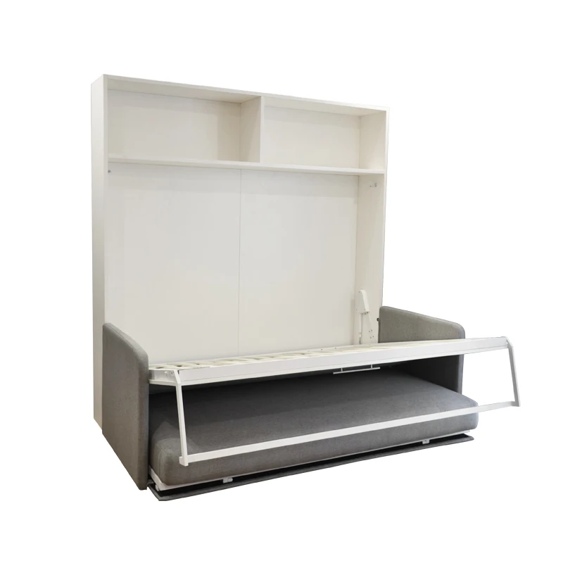 Factory Direct Sale Living Room Wall Bed Modern Design Multifunction Wall Mounted Murphy Bed With Sofa