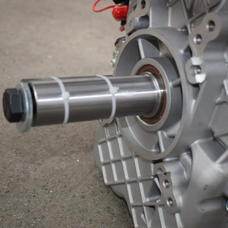 36HP V Twin Cylinder Electric Start Keyway Shaft 24KW DHT1000E Gasoline Engine For Generators