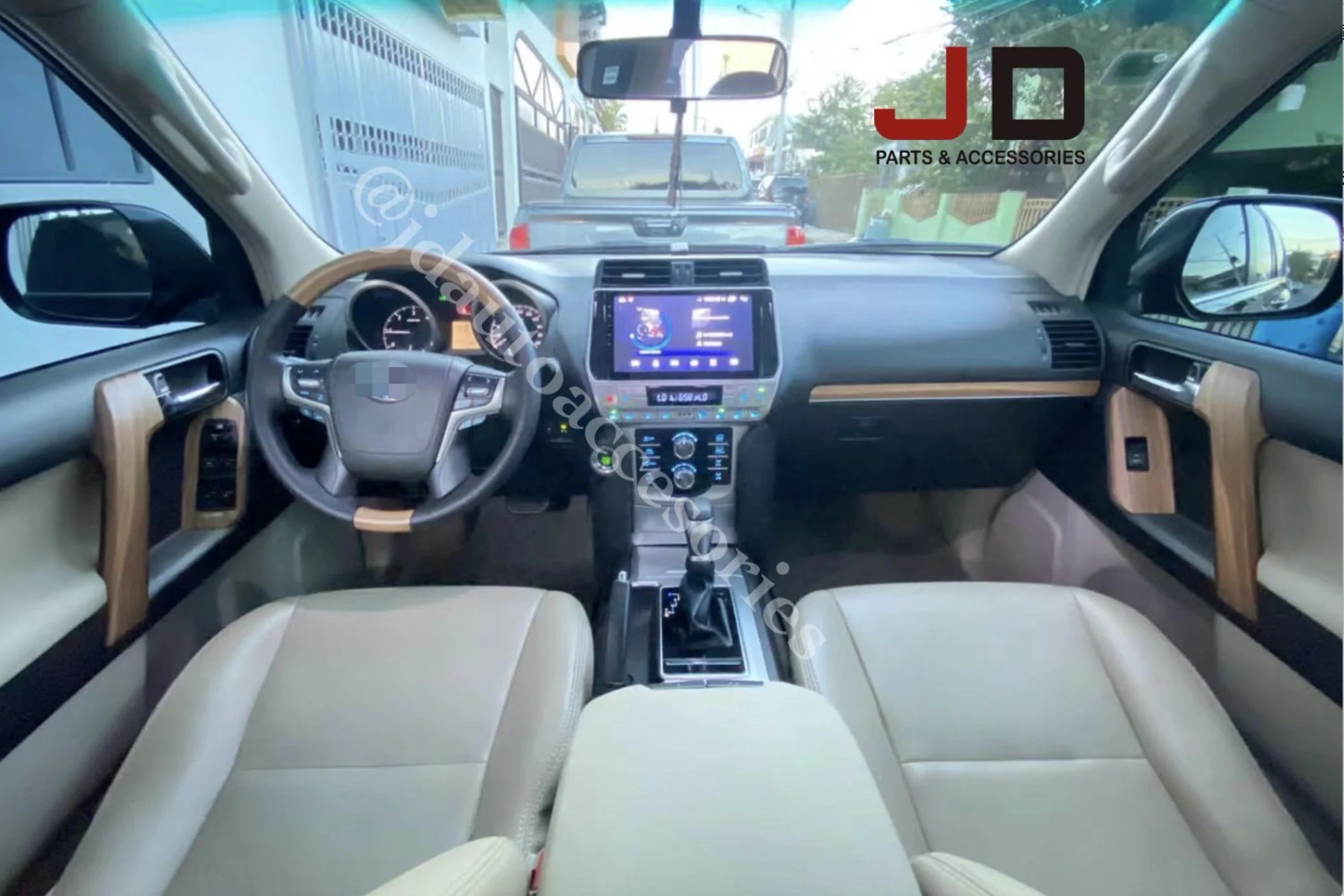 Внутренний комплект для автомобильной приборной панели JD модернизации салона Land Cruiser Prado FJ150 2010 2014 2017 до 2018