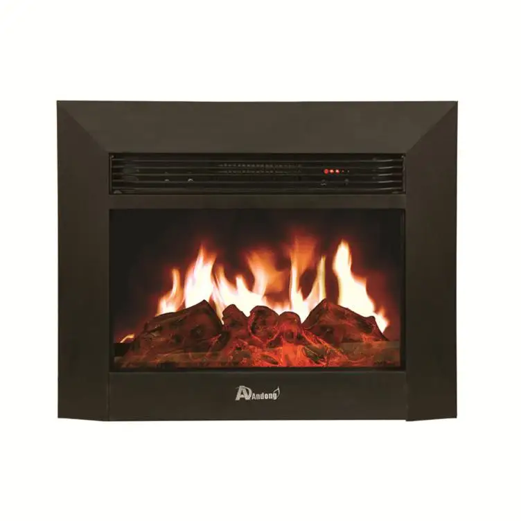 Fireplace Outdoor 3D Mounted Flame Insert In Egypt Cast Iron Water Vapor Sided Heating Electric  Cast Iron Hanging Led Fireplace