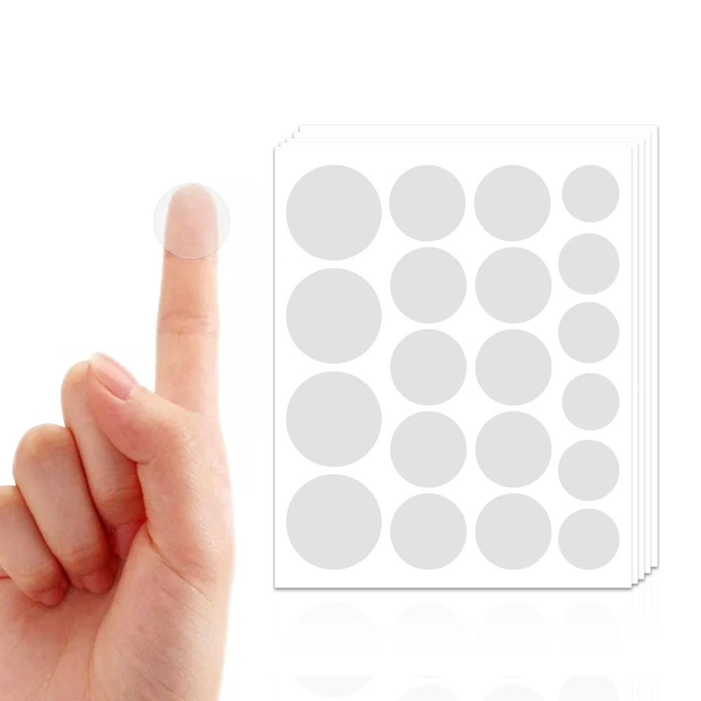 Natural D Anti-Itch Relief Patches round Pattern Stickers for Bites and Stings