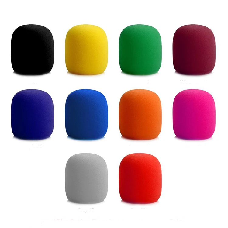 SponDuct OEM Factory Price Best Price Small Microphone Windscreen Mic Foam Cover Sponge 30*20*8Mm Mini Speaker Covers