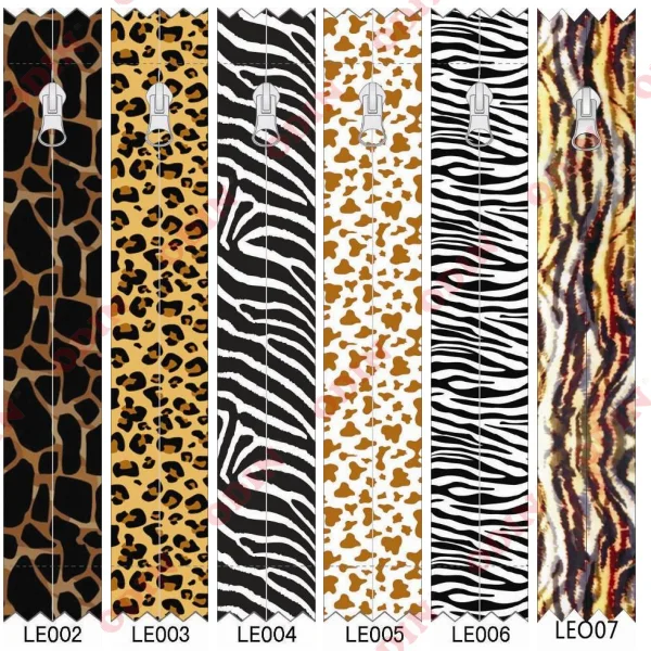 Custom Logo Zipper Tape Printing Long Finished Heavy Duty Zipper Wholesale Price Nylon Zipper