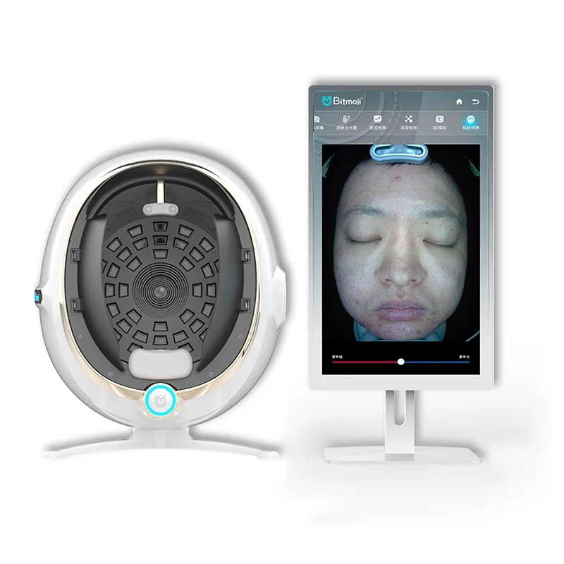Portable 3d Face Visia Skin  Analysis Machine Face Scanning Magic Mirror Facial Skin Analyzer Machine