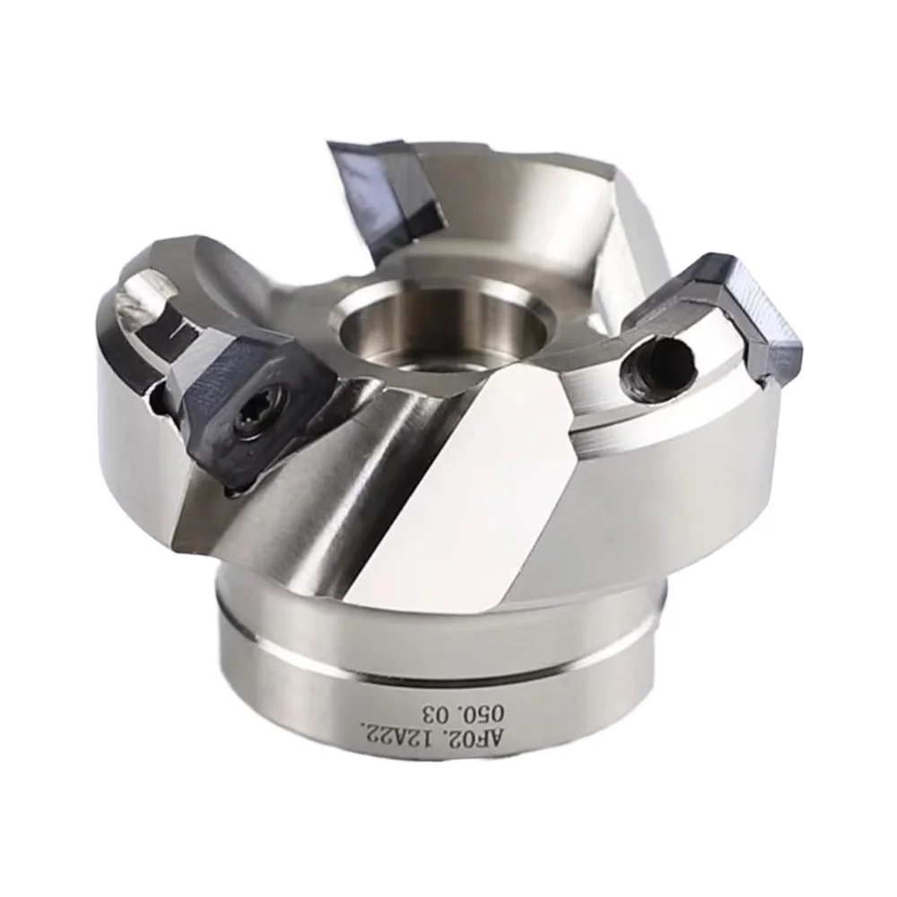 CNC Cutter 45 Degree Unequal Tooth Pitch Cutter Head High Speed Straight Face Milling Cutter tools