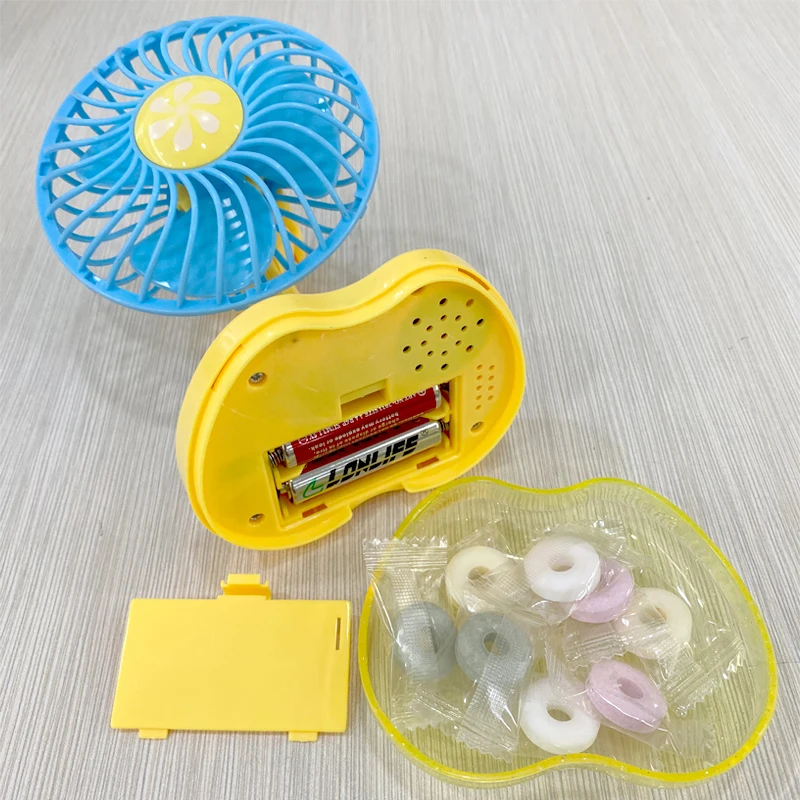 Sweet Candy Product Type Musical Story Machine Candy Toy Fan With Fruity Flavor Hard Candy Sweets