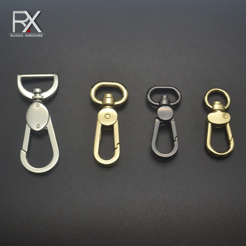 High End factory wholesale metal zinc alloy 25 mm bag strap hook dog buckle Swivel Snap Hook clasp for handbag dog leash