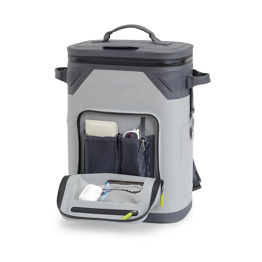 High quality YETl Design clamshell backpack soft cooler bag food and drinks backpack ice cooling cooler bag for outdoor activity