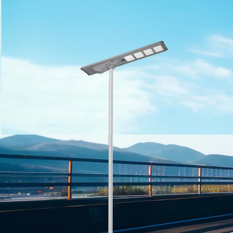 solar lights outdoor LED solar parking lot lights dusk to dawn wide-angle motion sensor 200W solar street light