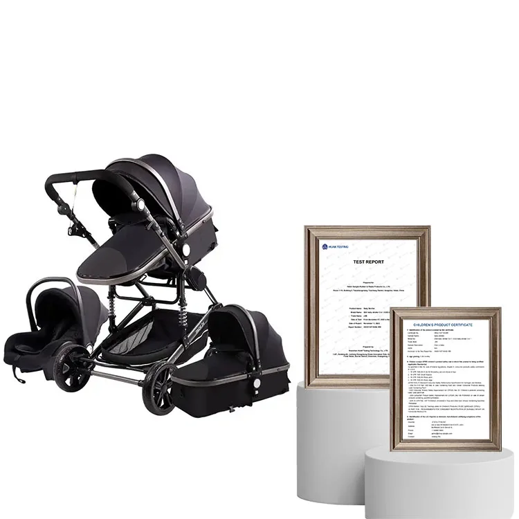 JXB Luxury Wholesale China Folding Buggy For Compact Travel System Baby Foldable Buggy Stroller Manufacturer Children Pushchair