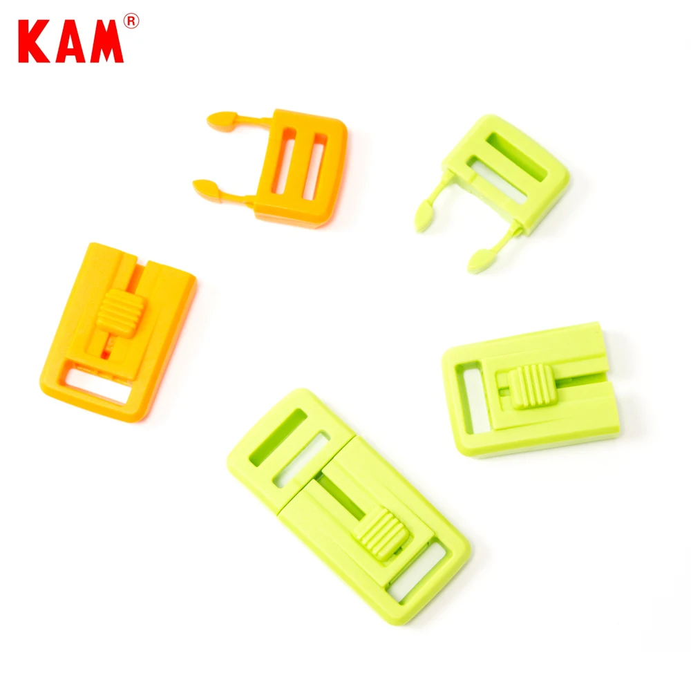 Top Selling New Product Durable Pom / Nylon Adjustable Inner 15Mm Colorful Buckle For Bag