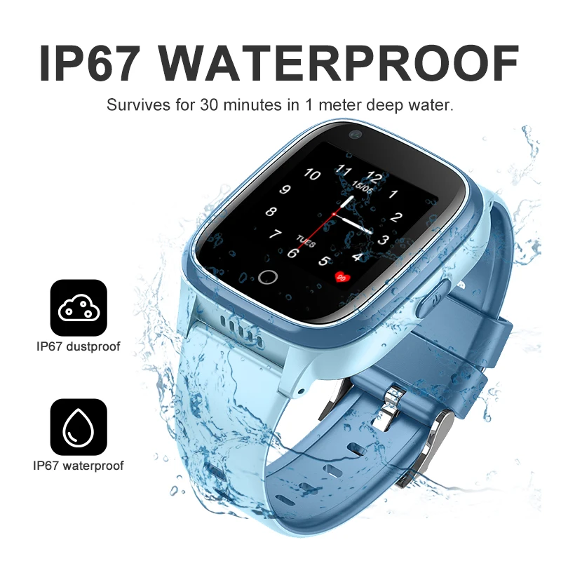  Factory Direct Sale 4G Smart Watch Phone for Kids Long Standby Time Customizable