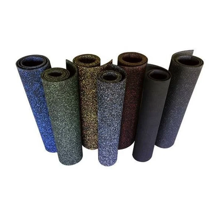 High Quality Rubber Flooring Rolls 5mm 6mm 7mm 8mm 9mm 12mm Durable Rubber Sports roll Mats With Good Quality