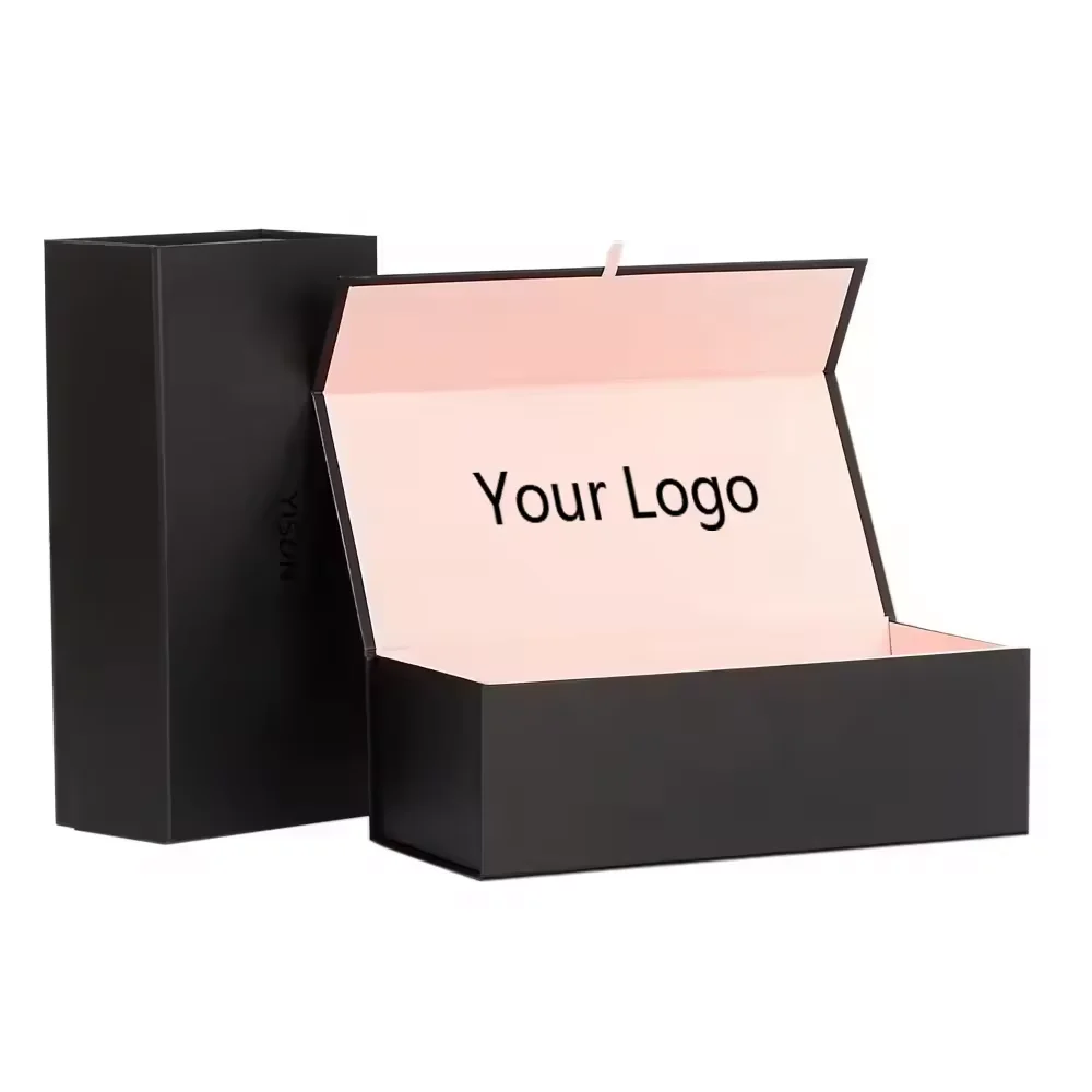 Factory whosale custom paper carton gift box package with logo foldable corrugated cardboard packaging mailer boxes