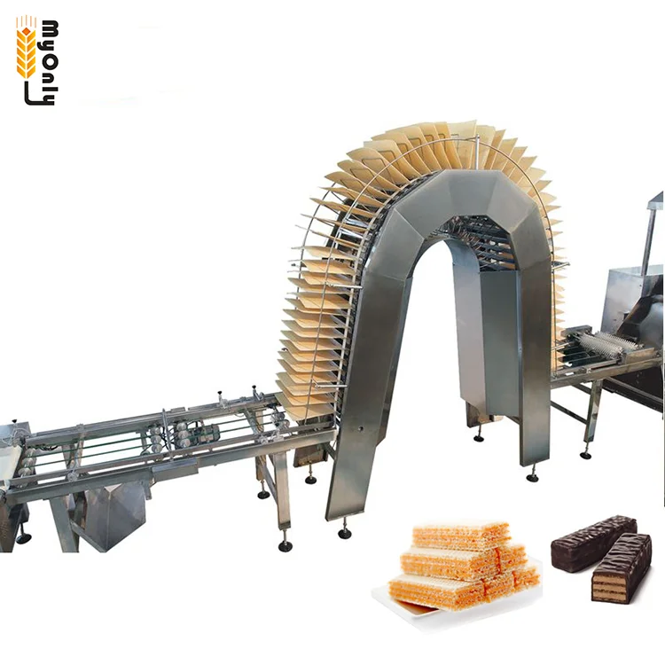 PLC control sandwich cookie production line oreo biscuit machinery