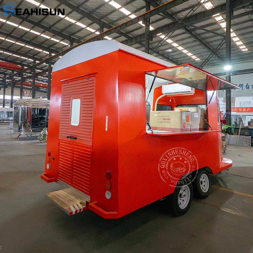 concession street mobile food trailer american coffee food truck with full kitchen